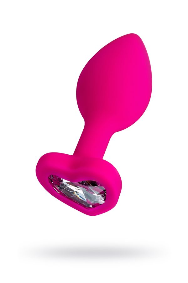 Elmas Kalpli 7cm Pembe Anal Plug - Görsel 2