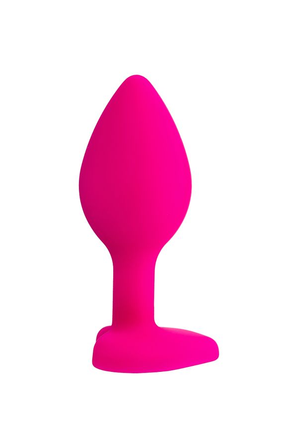 Elmas Kalpli 7cm Pembe Anal Plug - Görsel 6