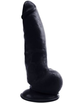 Et dokusunda Siyahi 22cm dildo