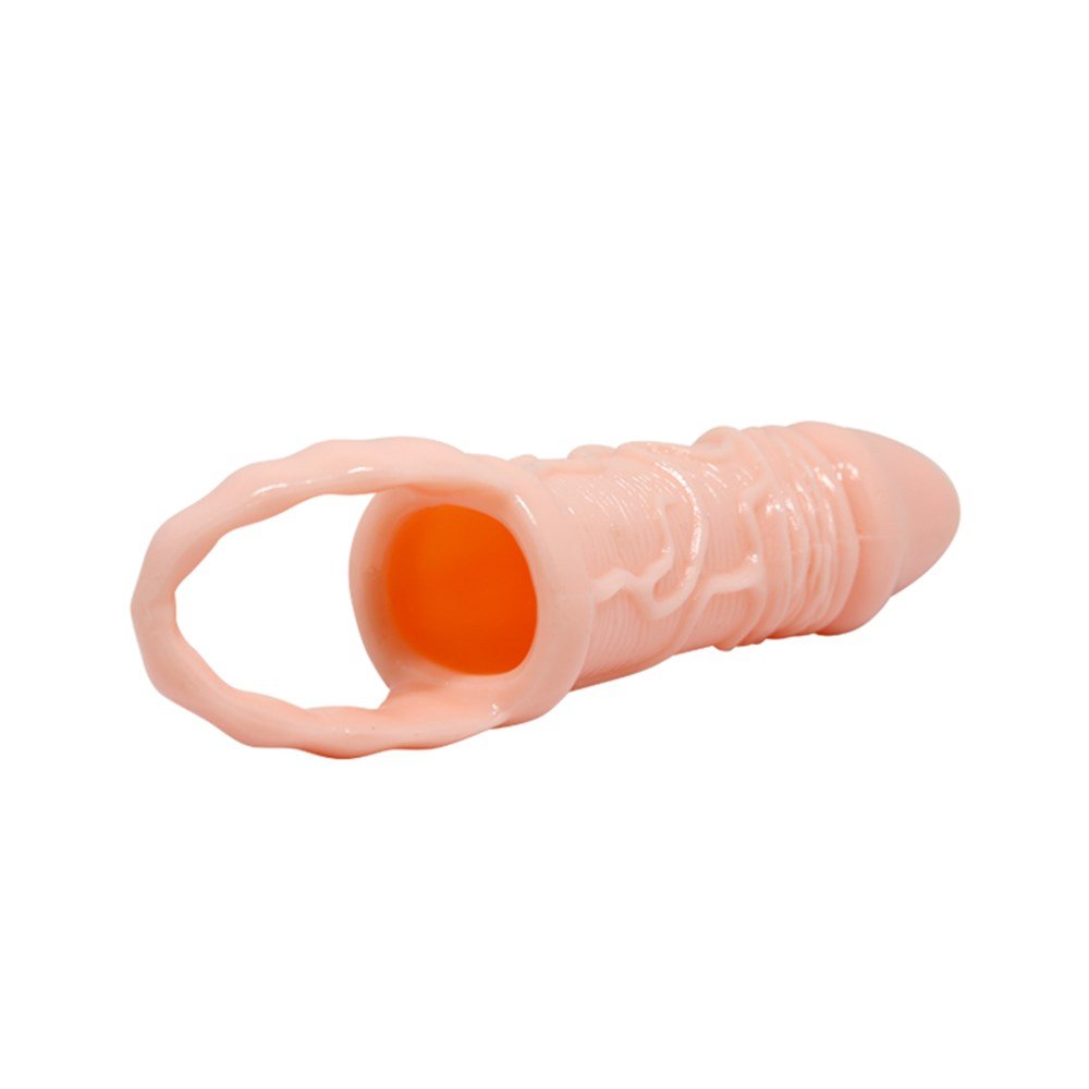 Et dokusunda penis kılıfı 14cm - Görsel 3