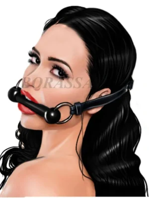 Fetish Kemik Ağız Tıkacı