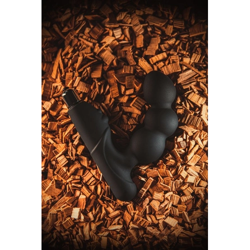 Fourth Anal Plug,P-Noktası Uyarımı – 12 cm Siyah Silikon - Görsel 6