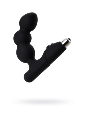 Fourth Anal Plug,P-Noktası Uyarımı – 12 cm Siyah Silikon