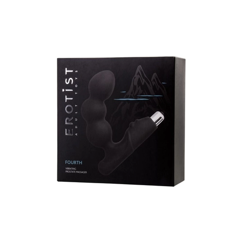 Fourth Anal Plug,P-Noktası Uyarımı – 12 cm Siyah Silikon - Görsel 12