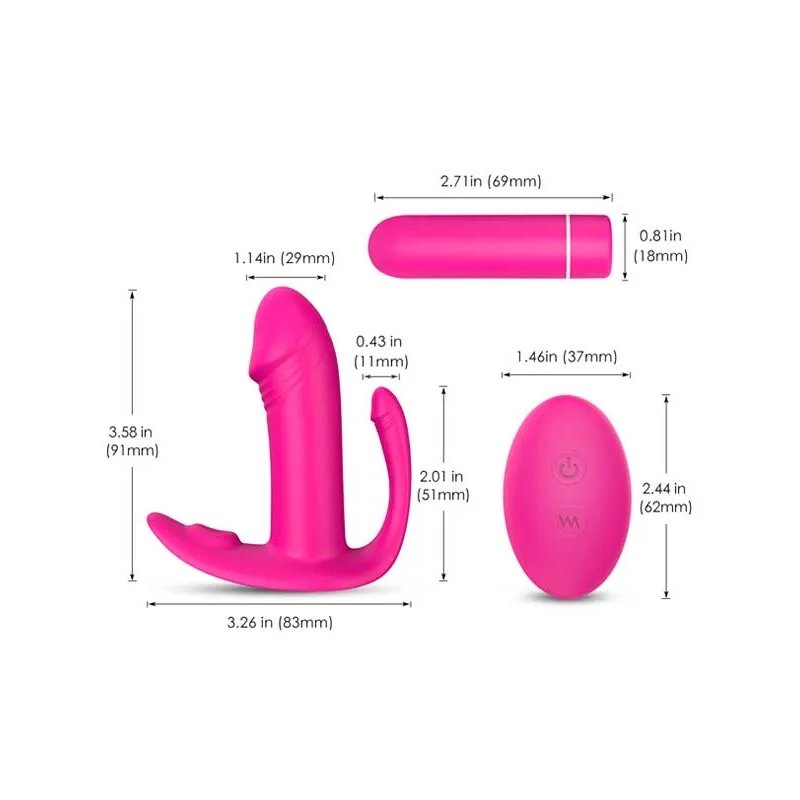 G string kilot içi vibratör - Görsel 3