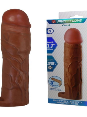 Gred 76MM Dolgulu Premium Melez Penis Kılıfı