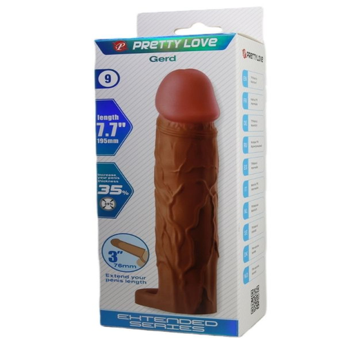 Gred 76MM Dolgulu Premium Melez Penis Kılıfı - Görsel 7