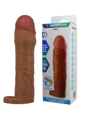 Hani 5cm Dolgulu Premium Melez Penis Kılıfı