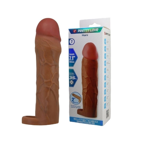 Hani 5cm Dolgulu Premium Melez Penis Kılıfı