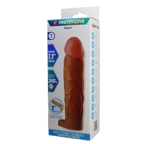 Hani 5cm Dolgulu Premium Melez Penis Kılıfı - Görsel 7