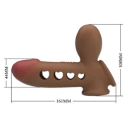 Hava Yastıklı Premium Silikon Penis Kılıfı