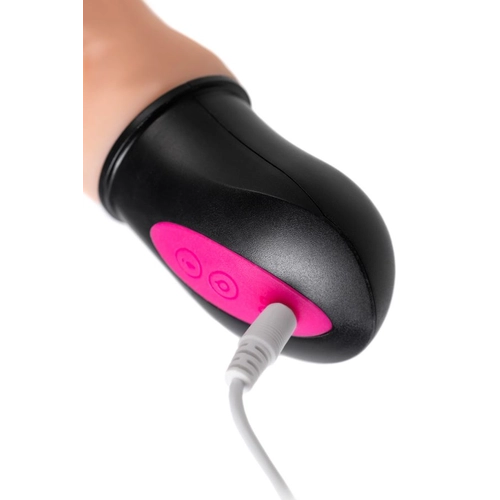 Isıtmalı 25cm Realistik Vibratör - Görsel 4