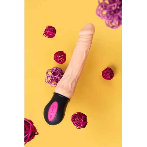 Isıtmalı 25cm Realistik Vibratör - Görsel 6