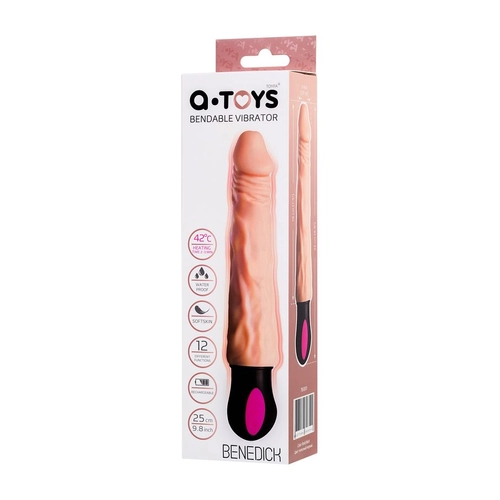 Isıtmalı 25cm Realistik Vibratör - Görsel 7