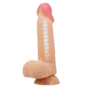 Lisle 21 cm Gerçek Deri Yapılı Dildo