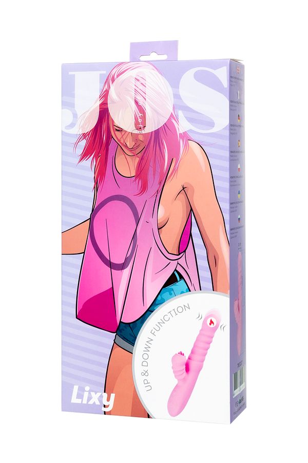 Lixy 20 Modlu Özel Tasarım Pembe Vibratör