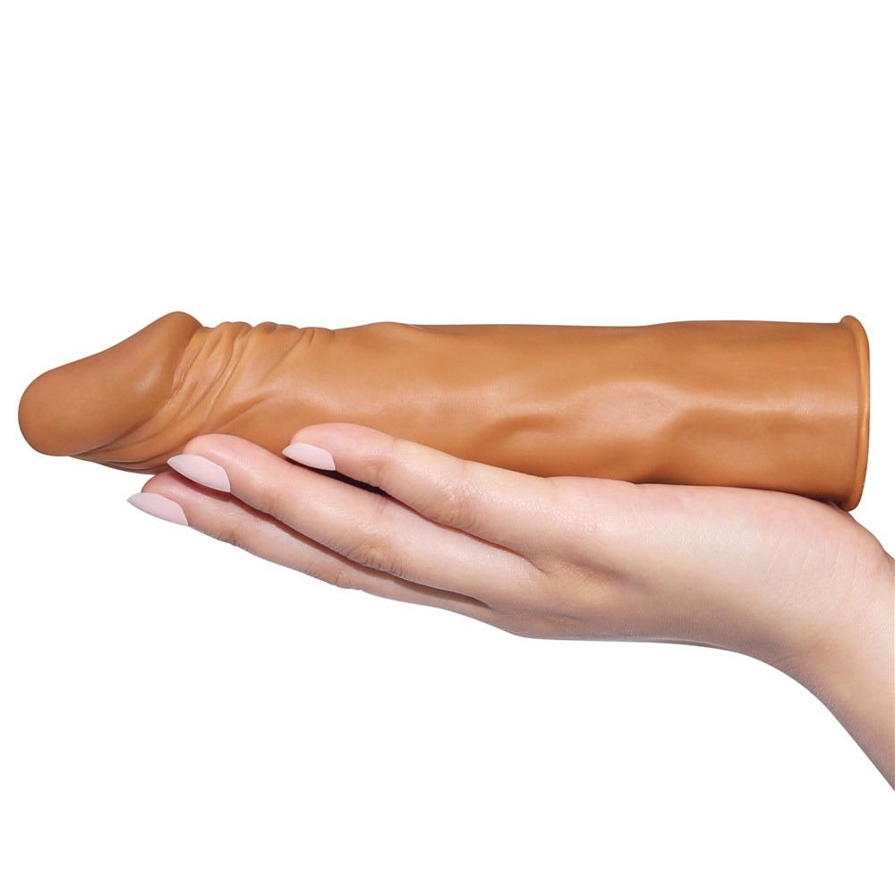 Lovetoy 18,5 cm penis kılıfı melez - Görsel 3