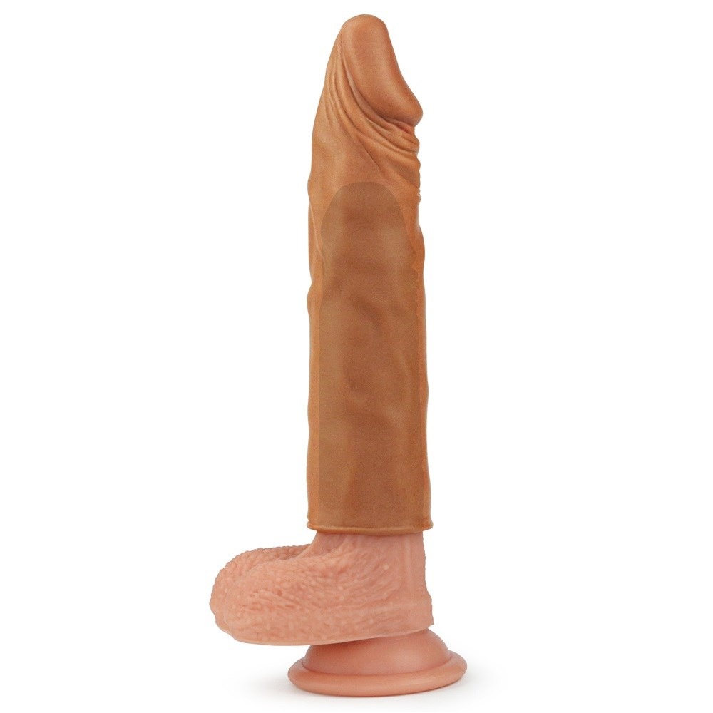 Lovetoy 18,5 cm penis kılıfı melez - Görsel 4