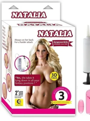 Natalia realistik vajinalı şişme bebek