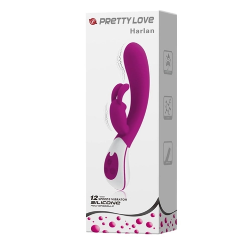 Pertty Love Harlan 12 Fonksiyonlu Klitoris Uyarıcılı Tavşan Vibratör - Görsel 9