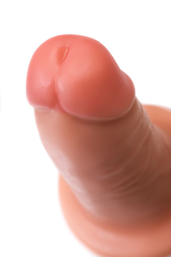 RealStick 14cm Caliber Testissiz Dildo - Görsel 3