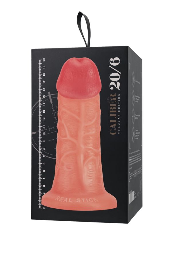 RealStick Uzn20cm Çap 6cm Testissiz Dildo