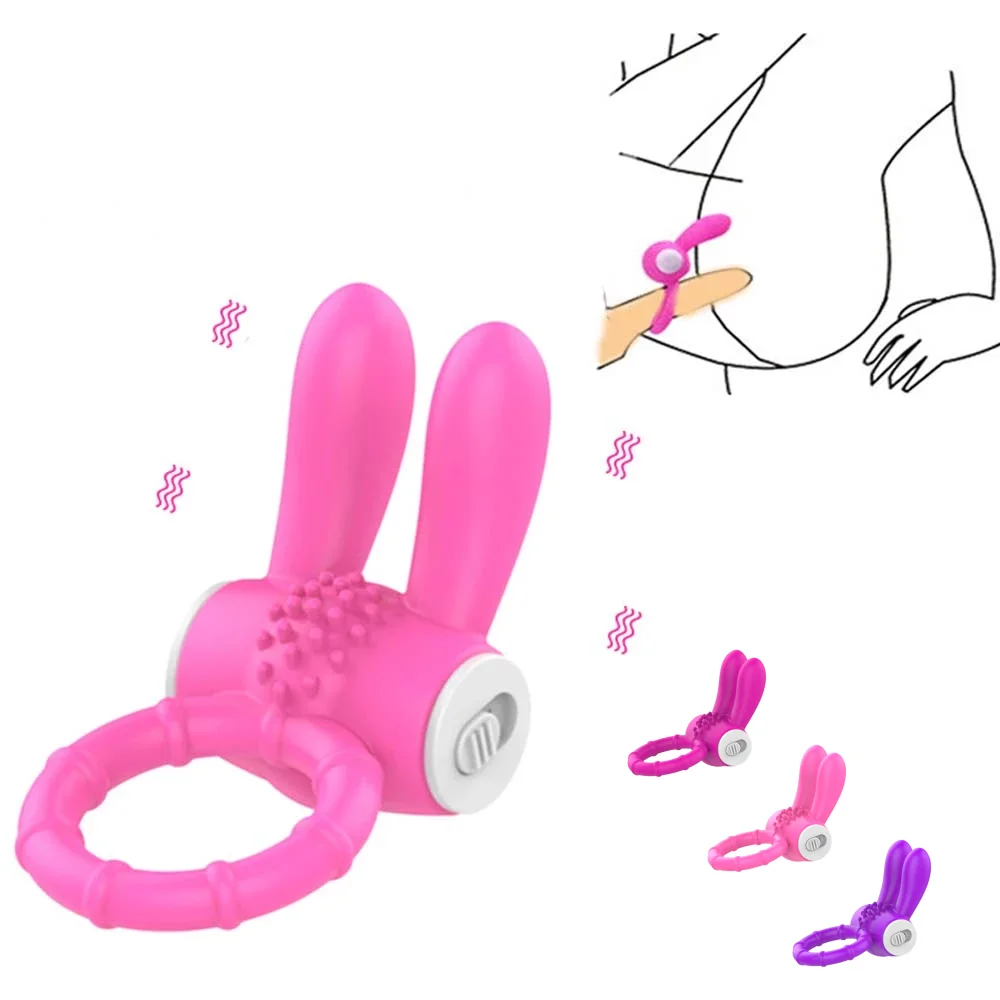Tavşan Kulaklı Tırtıklı Penis Halkası