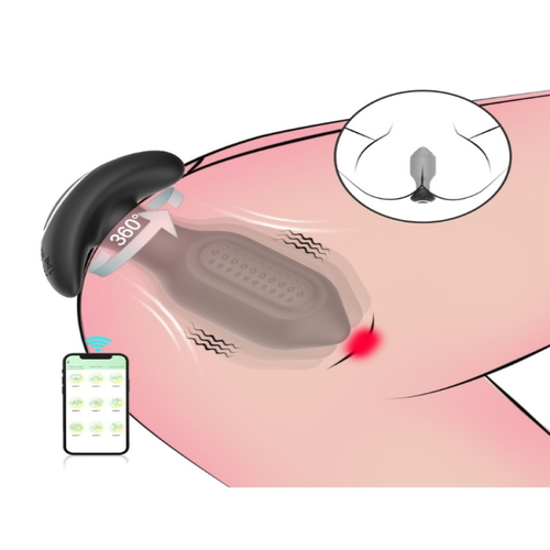 Sledgehammer Swing Telefon Kontrollü Anal Plug - Görsel 4
