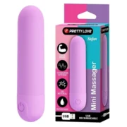 Stefan Mini Massager Bullet Vibratör Mor