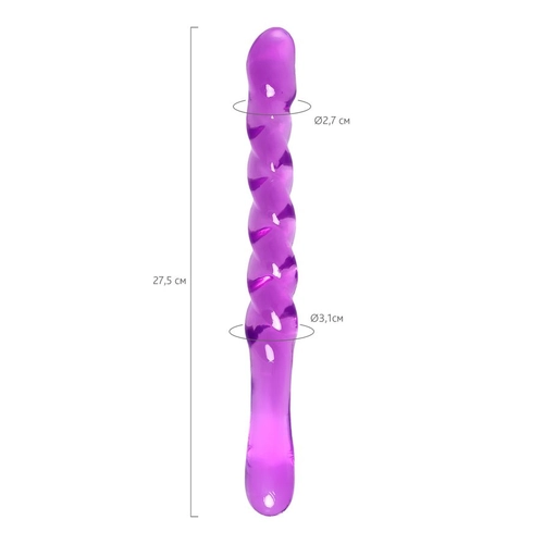 Tanza 27cm Lezbiyen Jel Dildo - Görsel 6