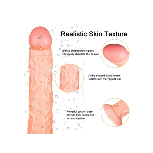 Ten Rengi 35 cm Realistik Dildo - Görsel 2