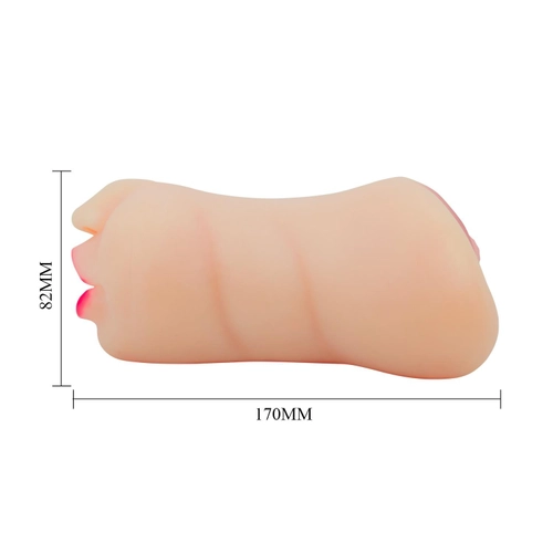 Ten Rengi Suni Oral & Vajinal Mastürbatör - Görsel 6