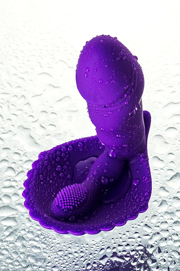 Toyfa 12cm Klitoral Uyarıcı Mor Vibratör - Görsel 5