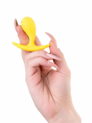 Toyfa Blob 5cm Sarı Anal Plug