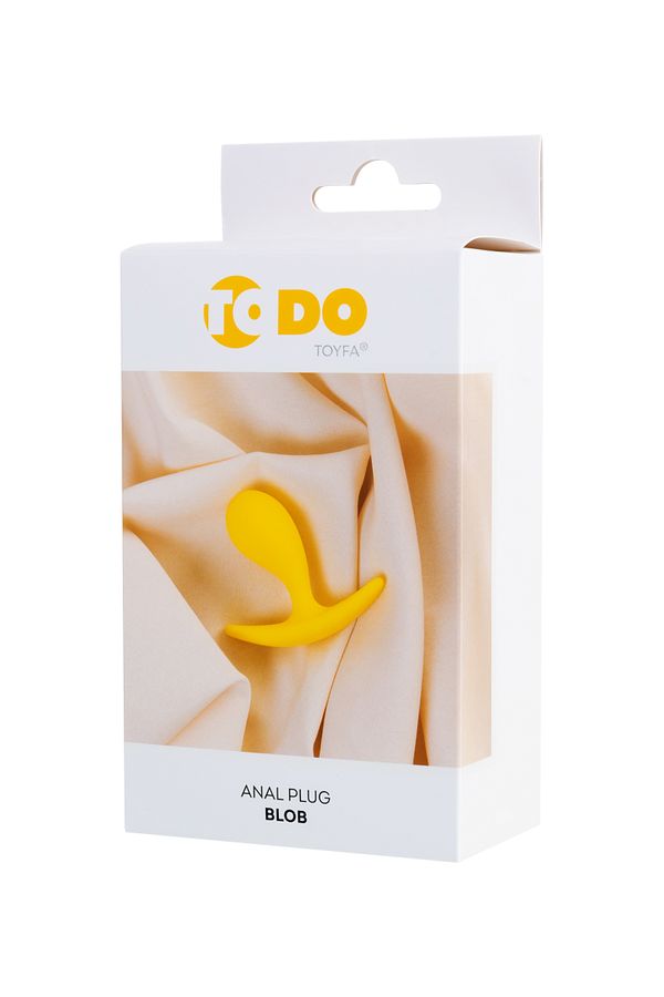 Toyfa Blob 5cm Sarı Anal Plug