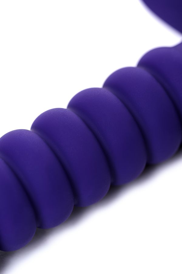 Toyfa Condal Titreşimli 14cm Mor Anal Plug - Görsel 4