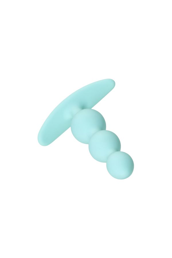 Triple 3 Boğumlu 11cm Su Yeşili Anal Plug - Görsel 3