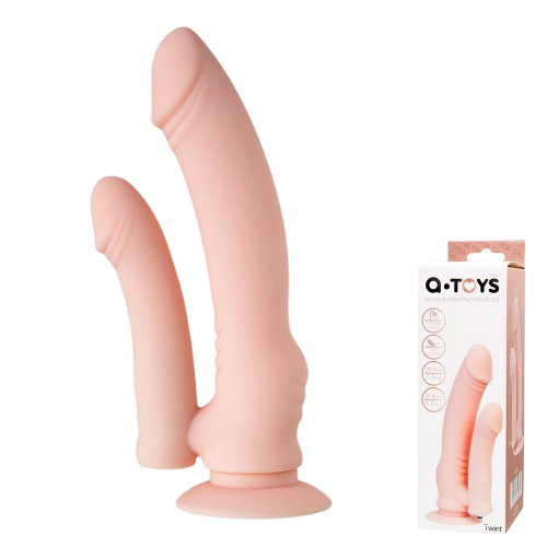 Twint Zarif Titreşimli Çift Dildo 20cm - Görsel 15
