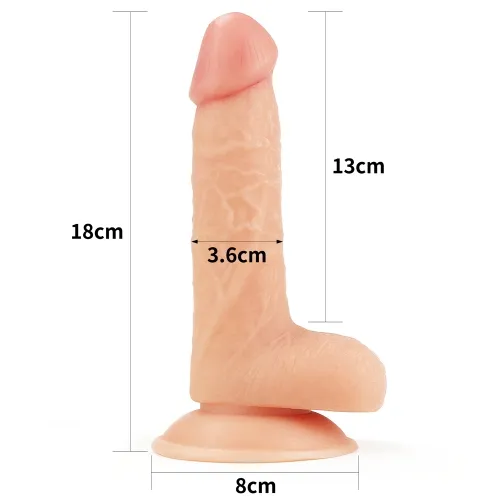 Ultra Soft Dude 18 cm Dildo