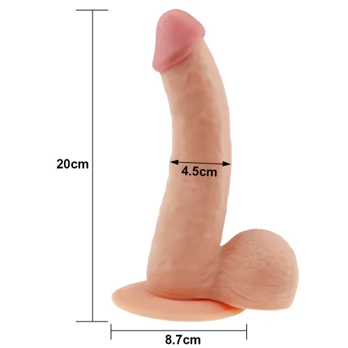 Ultra Soft Dude 22 cm Dildo - Görsel 2