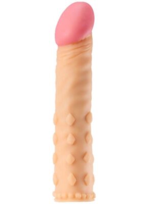 Uyarıcı yüzeyli penis kılıfı