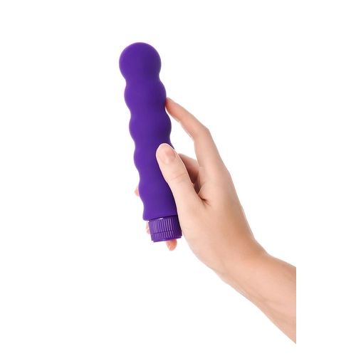 Wavvy Vibratör – 17 cm Silikon Mor - Görsel 3