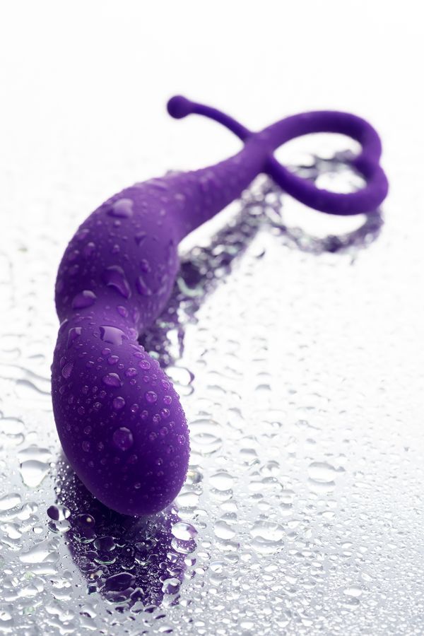 Wlap Dalgalı 16cm Mor Anal Plug - Görsel 11