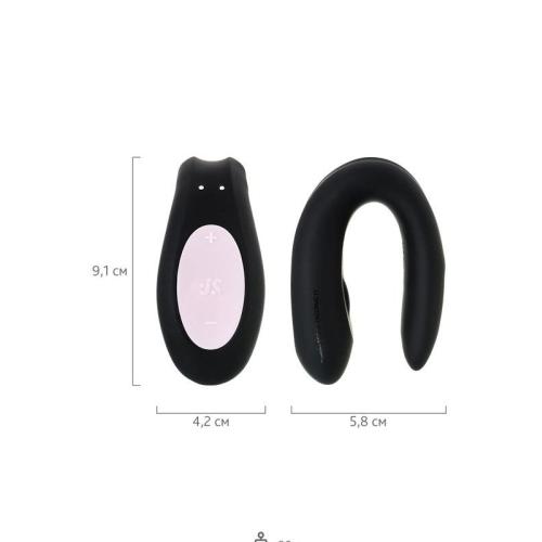 Satisfyer Double Joy Telefon Kontrollü Giyilebilir Vibratör - Görsel 3