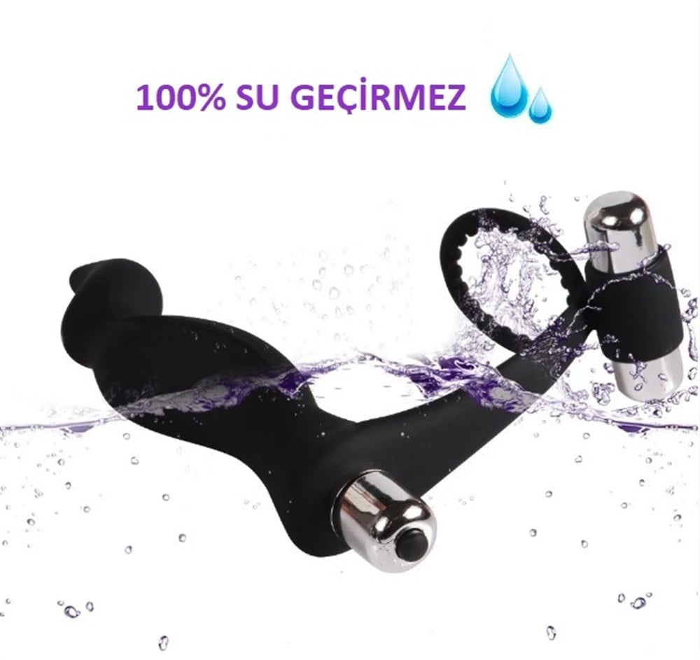 Penis Halkalı Prostat Uyarıcı Vibratör - Görsel 4