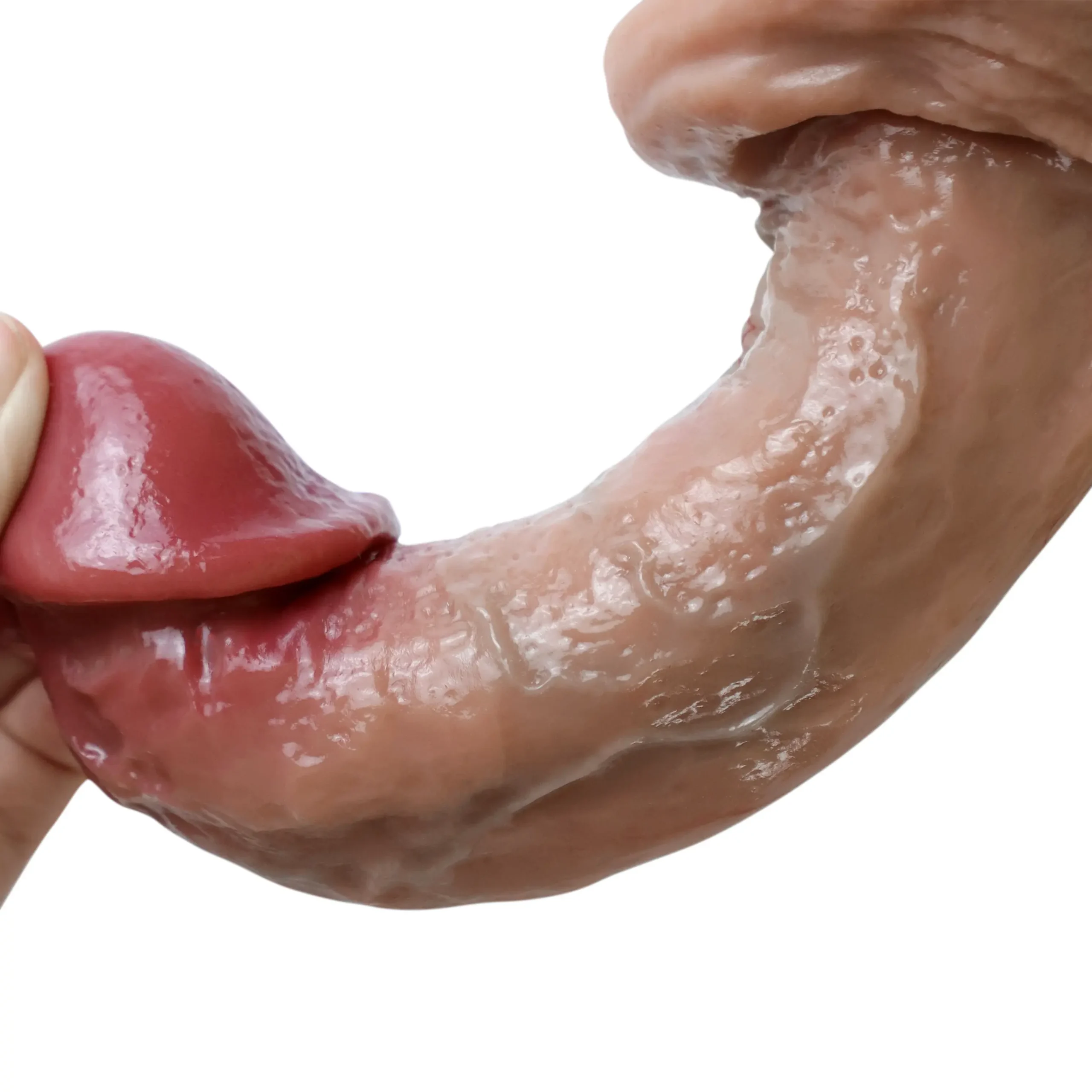 Ultra gerçekci dildo 21 cm - Görsel 3