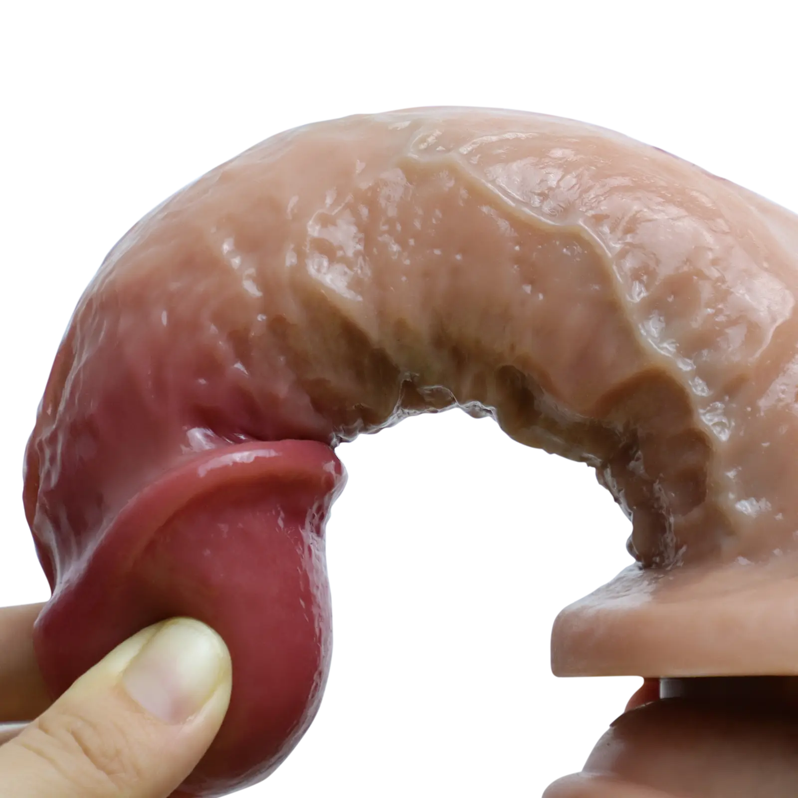 Ultra gerçekci dildo 21 cm - Görsel 5