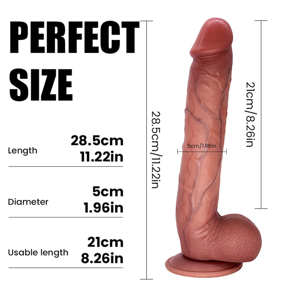Daniel 28cm Extra Gerçekci Uzaktan Kumandalı Dildo