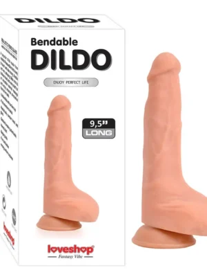 Dildo realistik kıkırdaklı 22cm penis