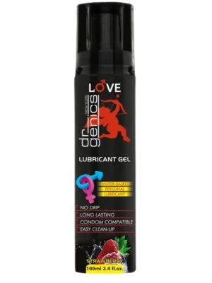 Dr Genics Lubricant Gel (Çilek Aromalı Kayganlaştırıcı Jel) 100ml